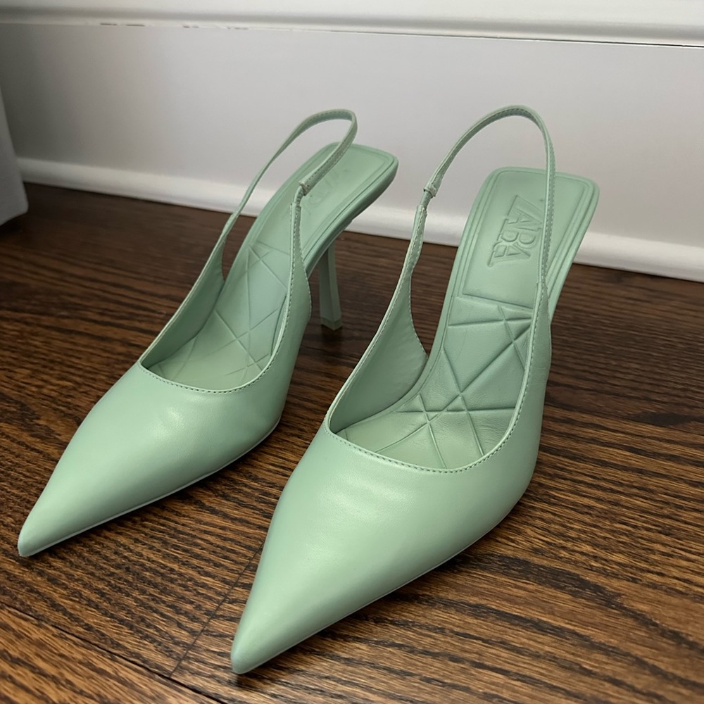 Zara Slingback Heels